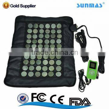 Sunmas US Thin power plate full body massage mat with heat