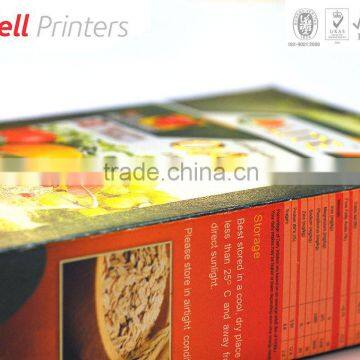 Cereal box outer packing box 300 gsm printing from India printer