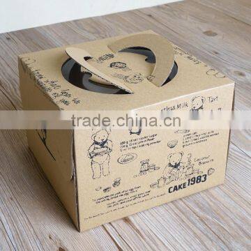 High Quality Customized Food Cake Package Take Away Food Box