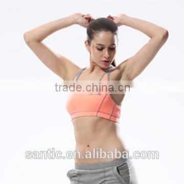 2015 New Sexy Sports Bra for Running Very Breathable and Comfortable/fitness and yoga wear/Sujetador deportivo