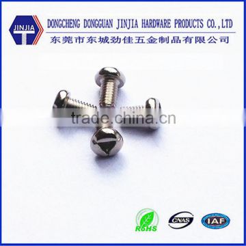 stainless steel triangle pan head micro screw zinc plating m3*14