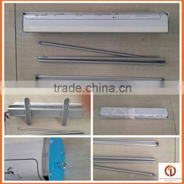 Spring roll up banner standee