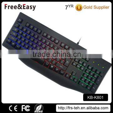 Factory USB latest models rainbow color waterproof gaming keyboard                        
                                                                                Supplier's Choice