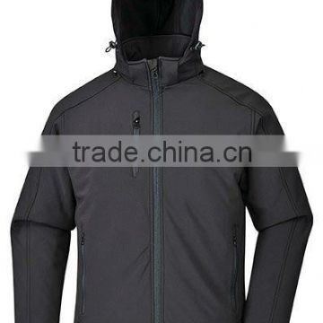 HIGH QUALITY SOFTSHELL HOODED JACKET FOR MEN