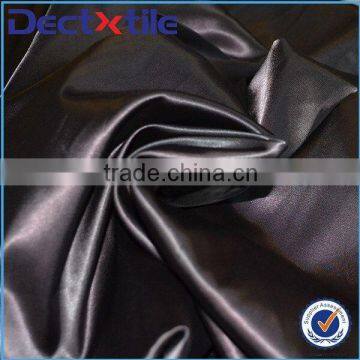 elastane satin fabric stretchy satin textile can be dull or shiny, accept customization