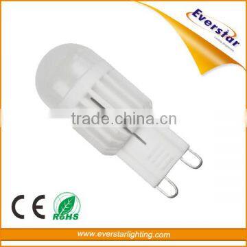 High quality ra80 cob 2w ceramic led lamp g9