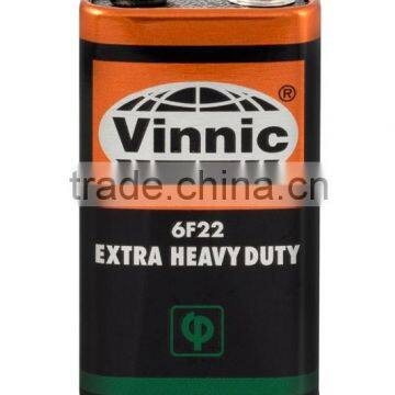 6f22 9v battery extra 0% Lead Zinc Chloride Dry Battery