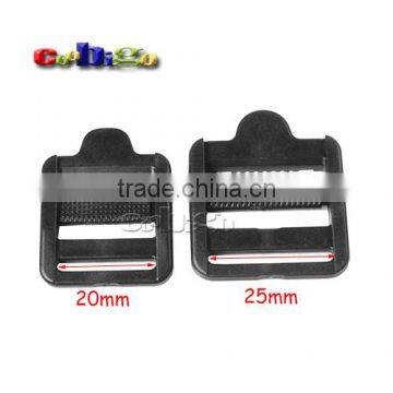 Plastic Ladder Lock Slider Buckle for Hiking Camping Bags Backpack Straps #FLC473-20B/25B