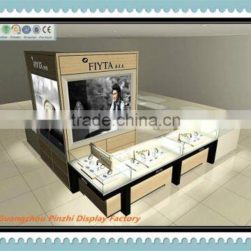 Latest Wall Mounted Watches Retail Store Display Cases