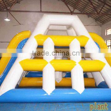 Inflatable Climbing Tower Giant Floating Water Slides For Sale photo-2