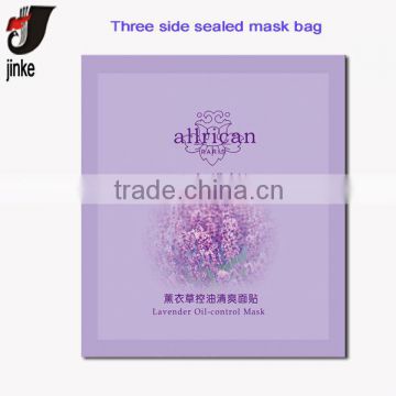 Beautiful printing mask package bag