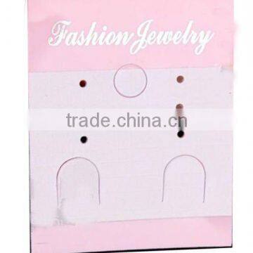 jewelry display card