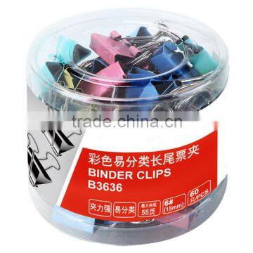 Different Sizes of Colorful Binder Clips,fancy Binder Clips,paper Binder Clips