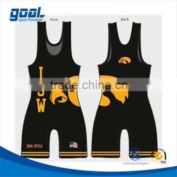 Cool Cheap Wrestling Singlets,sublimation Wrestling Singlet Quality Choice photo-2