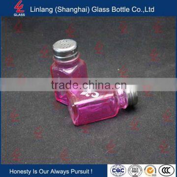 Sauce Use and Screw Cap Glass Spice Jar