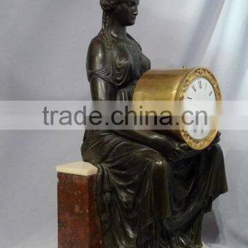 indian lady clock