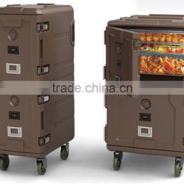 Insulated carts Food Carrier Trolleys thermal food cabinet Hotel products