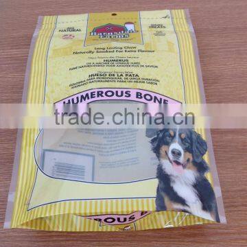 Dog food packaging bag