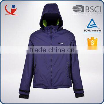 2015 new style custom cheap breathable waterproof winter jacket men