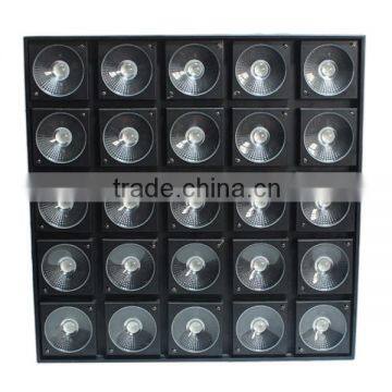 dj stage effect lights 5x5 led rgbw led matrix blinder strobe light