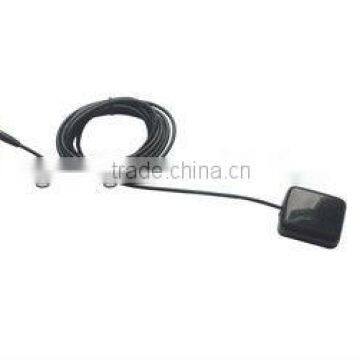 black navigation locating GPS antenna