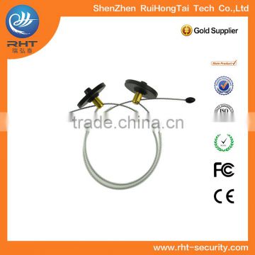 Unique Selling EAS RF Hard Tag with Lanyard,8.2Mhz EAS Security Milk Powered Bottle Tag with Chain