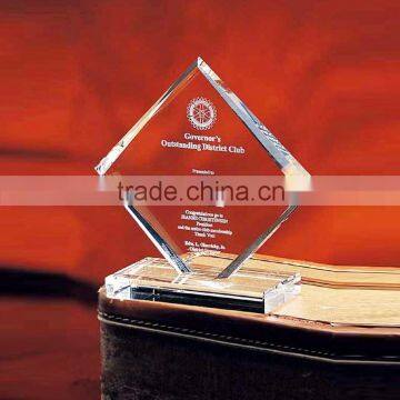 Clear Crystal Diamond With Stand Award-Corporate Gifts