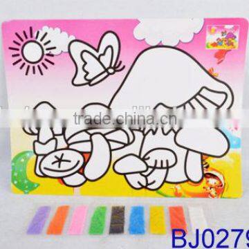 Very Cheap Kid Toy Funny Intelligent Diy Sand Art Kit photo-5