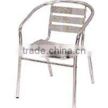 Aluminum restaurant chair design