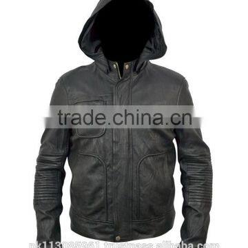 Men Fashion Genuine Leather- Sheepskin