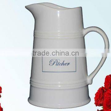 Ceramic pitcher