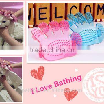 Hand Palm Shaped Kitten Grooming Hair Glove