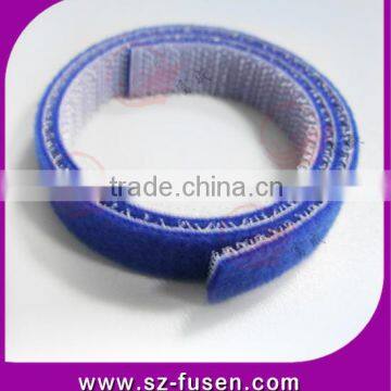 Color Printed hook loop Cable tie with ROHS certification