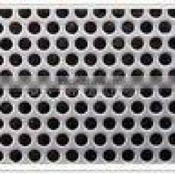 round holes perforated metal