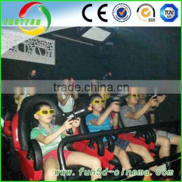 7D interactive cinema with gun - 12D/11D/10D/9D/8D/7D/6D/5D/4D/3D cinema/movie/film