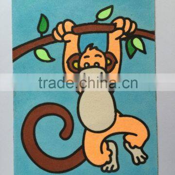 Accept OEM Diy Painting for Kids, Sand Art Kit, Cartoon Model Sand Art photo-3