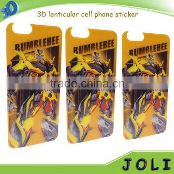 custom PET 3D effect phone sticker