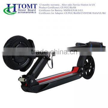 China Htomt electric bicycle germany foldable electric scooter seat 350W hub motor folding mobility scooter