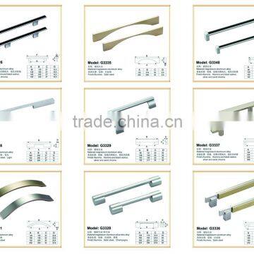 Hot Sell Wholesale Waredrobe Aluminum Handles