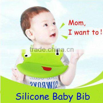 Cheap Silicone Children Baby Bibs Elastic