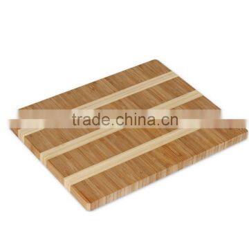 Fashion bamboo cutting board with strips