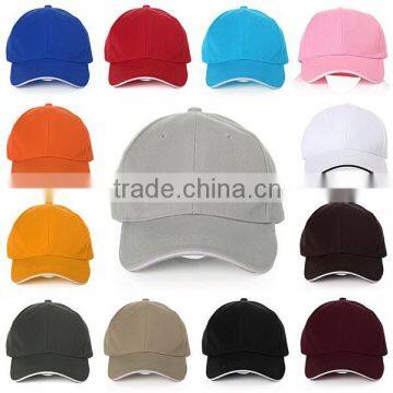 Sublimated Embroidery 100% Cotton Twill Cap Baseball