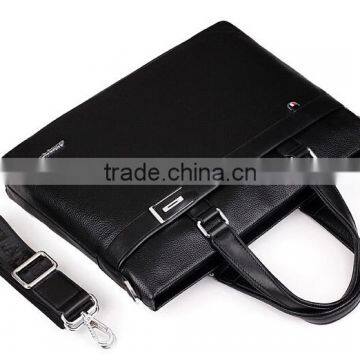 Fashion Brown Tote Bag Cow Leather Handbags Bag Men photo-5