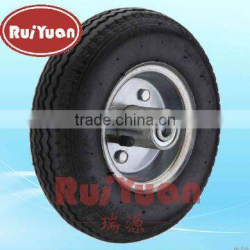 Black Pneumatic Wheel