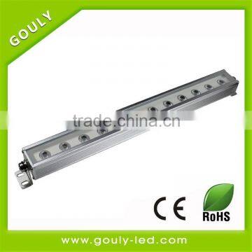 factory price led glass wall washer ip65 Outdoor low power 12w ultra thin led wall washer