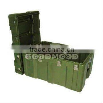 Water resistant plastic case cased military style surival caseJY835352 with wheels