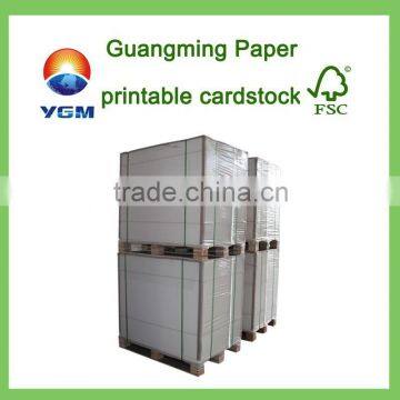 ningbo folding paper board/ivory board 300g