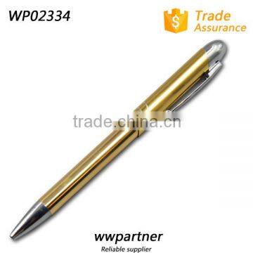 Cheap Plastic Parker Refill Matel Pen with Silver Trim