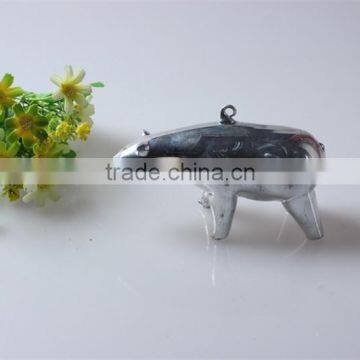 2015 hot selling high quality glass bear home decoration