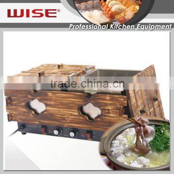 WISE Kitchen Efficient Double Tank Japanese Oden Machine For Commercial Use